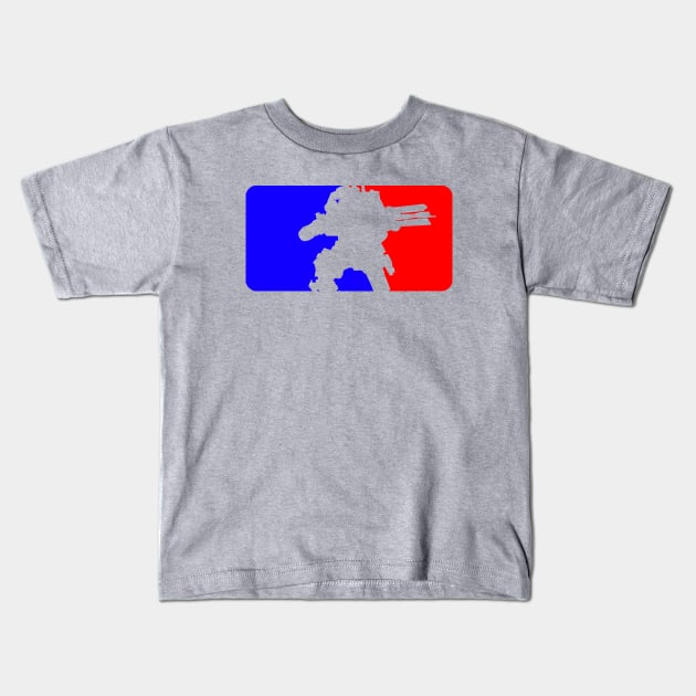 Major League Titan (Titanfall 2/Major League mashup) Kids T-Shirt by Ironmatter